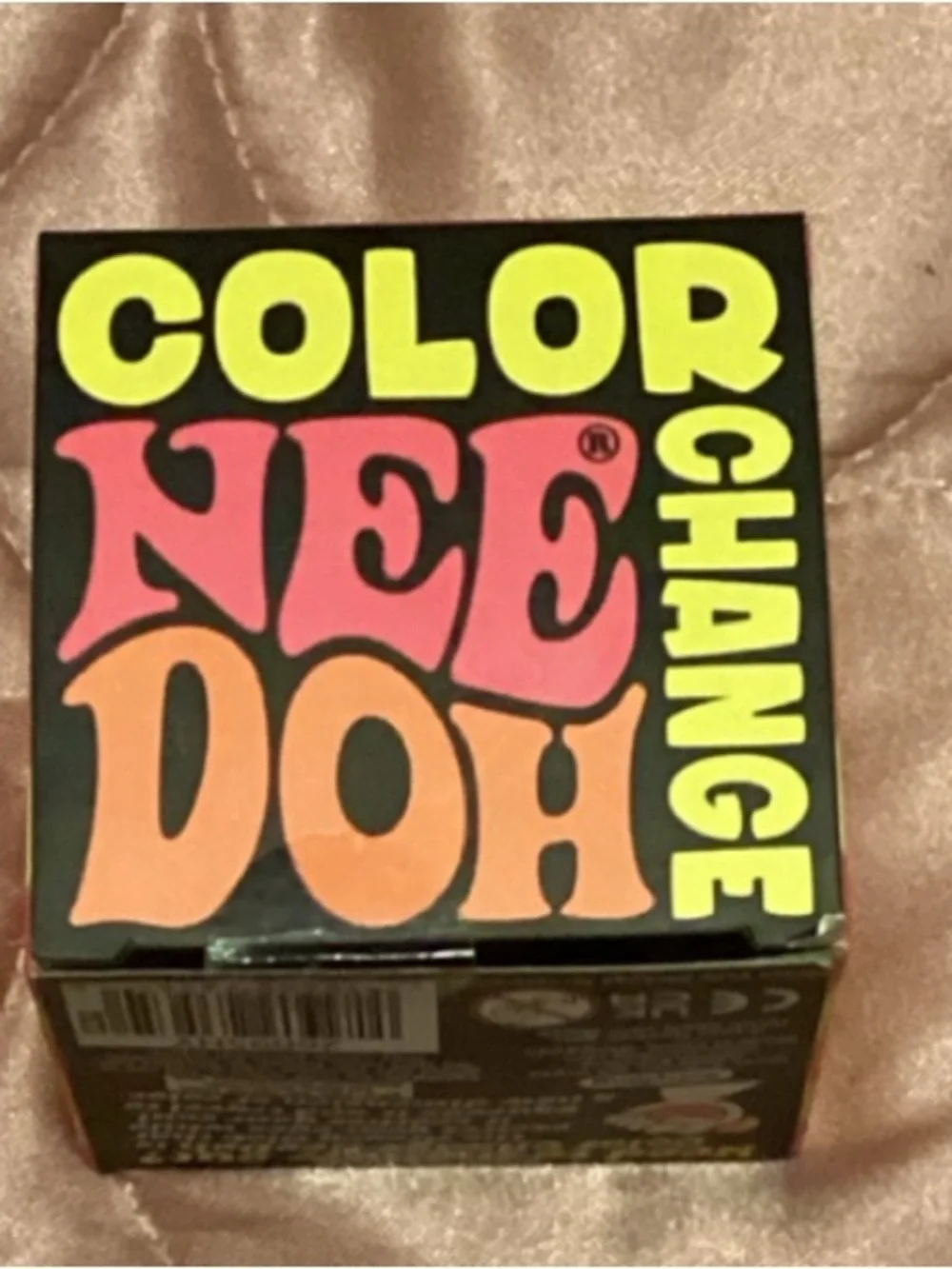 Color Change Nee Doh Stress Ball - Pink & Orange
